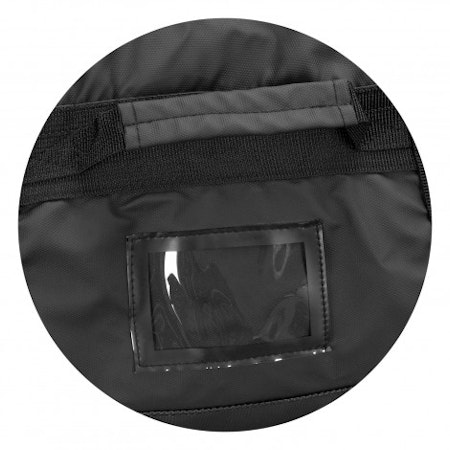 Aquinas 50L Duffle Bag - back detail view