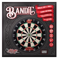 SHOT DARTS BANDIT BRISTLE DARTBOARD 