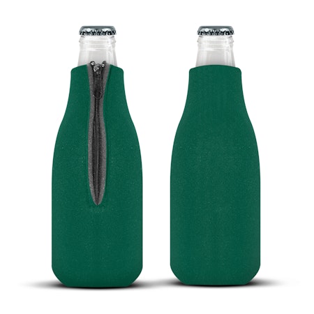 Stubby Cooler - Bottle Buddy - Dark Green