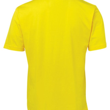 JB'S HI VIS S/S COTTON POLO - Back of Polo Example (Yellow)