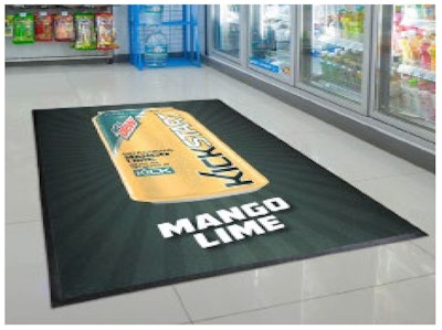 Custom Promotional Advertising Floor Mat