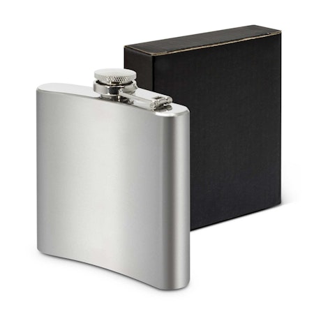 Custom Tennessee Hip Flask - Presented in a black or natural coloured Gift Box
