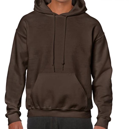 Gildan Heavy Blend Adult Hooded Sweatshirt - Dark Chocolate