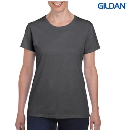 Gildan Heavy Cotton Ladies’ T-Shirt - Dark Heather