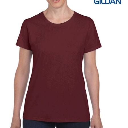 Gildan Heavy Cotton Ladies’ T-Shirt - Maroon