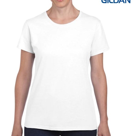 Gildan Heavy Cotton Ladies’ T-Shirt - White