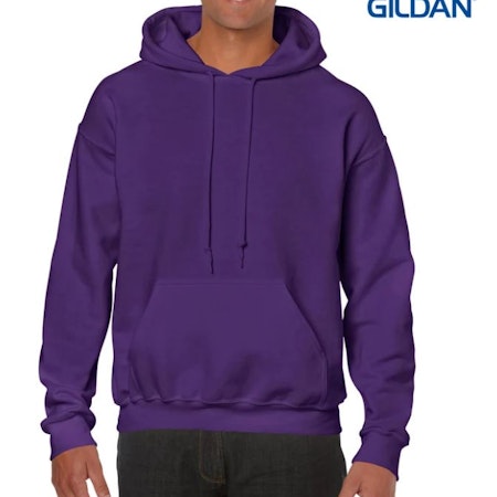 Gildan Heavy Blend Adult Hooded Sweatshirt - Purple