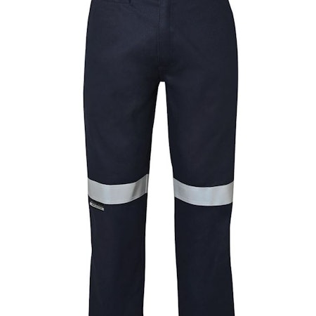 JB'S MERCERISED WORK TROUSER WITH REFLECTIVE TAPE - Available in Navy