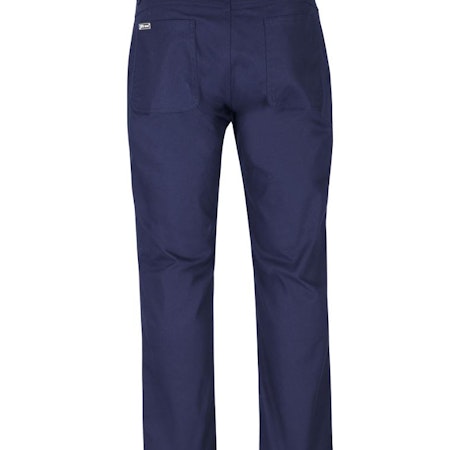 JB'S STRETCH CANVAS TROUSER - Available in Navy - back