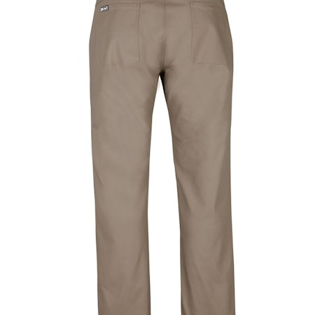 JB'S STRETCH CANVAS TROUSER - Back of Pants - Taupe