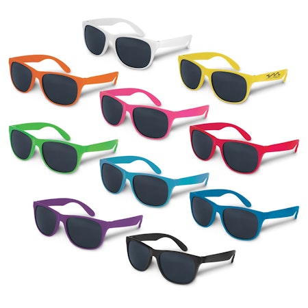 Sunglasses -  Malibu Basic in assorted colours - 50 Assorted - one colour/position print