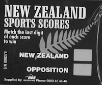 NZ SPORT SCORES