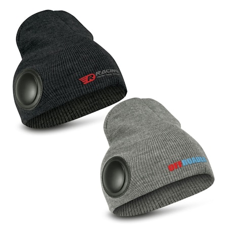 Headwear - Melody Bluetooth Beanie - Awesome slouch design with in built speakers, in two great colours!