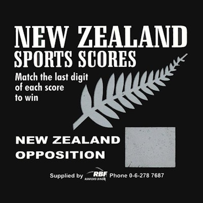 New Zealand Sports Scores