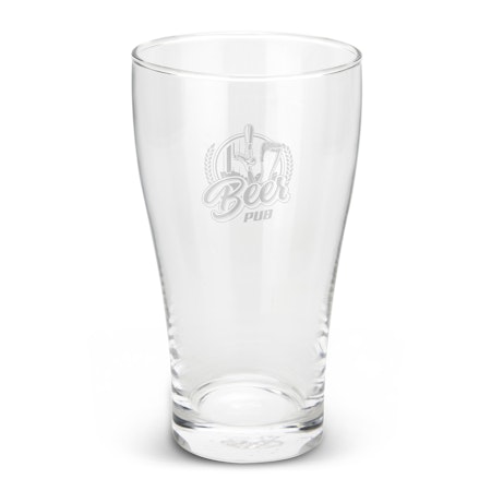 Beer Glass - Schooner 425ml - 25 Piece - Pad Print
