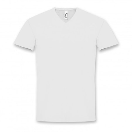 SOLS Imperial  Mens V Neck T-Shirt - white