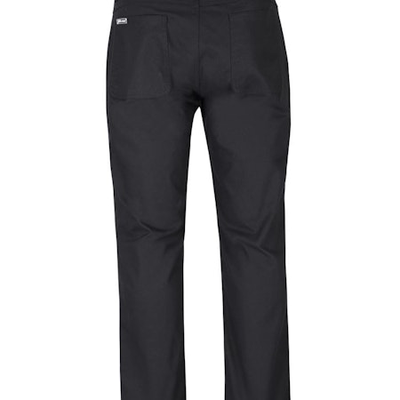 JB'S STRETCH CANVAS TROUSER - Available in Black - back