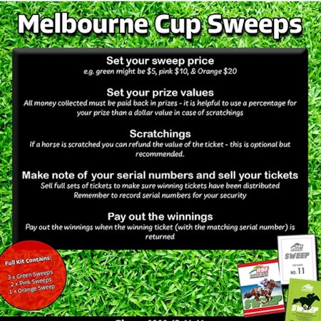 Melbourne Cup Sweeps - recommended game play