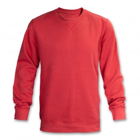 Classic Crew neck Sweatshirt - Unisex - red